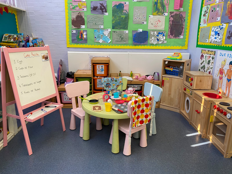 Our roleplay area develops real-world understanding through play